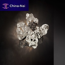 Original design wall light LEAVES indoormetalfixed