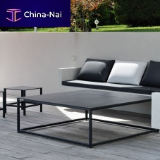 Contemporary coffee table CERAMstainless steelsquarehome