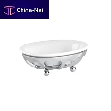 Metal soap dish BISTROTporcelainpolished