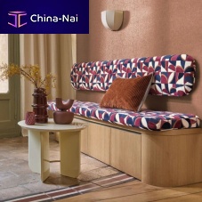Upholstery fabric IMPATIENT geometric patternfloral patternpolyester