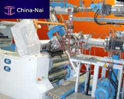Film calendering line