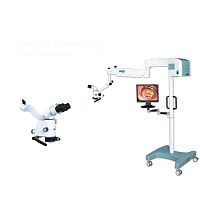 Dental surgery microscope LZJ-6Eon casters