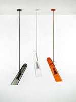 Pendant lamp FLUTESglasscontemporarycorded