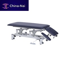 Electric massage table YA-ET-D06on casterswith headrestwith armrests