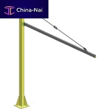 Pillar jib crane ZRA seriesliftingoverbracedelectric
