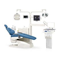 Dental unit with electric chair K-S6000with adjustable headrestwith monitorwith hygiene system