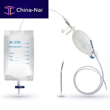 Pleural drainage set