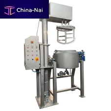 Cream industrial cooker steamfor nougatsauce