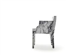 Original design armchair LOUIS XV GOES TO SPARTAfabric