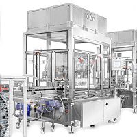 Filling and closing machine for the pharmaceutical industry RLM Seriesautomaticlinearcontinuous