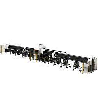 Fiber laser cutting machine Mega4 / Mega4-4Dfor metaltubefor construction machinery