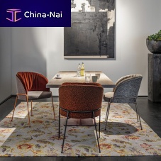 Contemporary chair LUNARindoorfabricleather