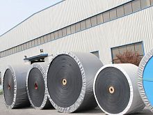 Polyester conveyor belt EPrubberfabricroller