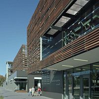 Ceramic solar shading BRIOLfor facadeverticalhorizontal