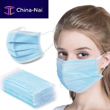 EN14683 surgical mask adultbox of 50blue