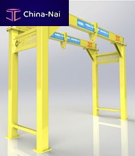 Welding gantry crane steel