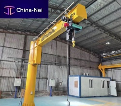 Free-standing jib crane wall-mounted360�180�