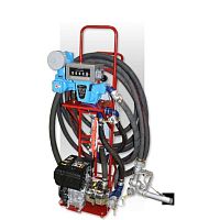 Towed fuel cart for airport