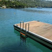 Dock ladder fixedboardingstainless steel