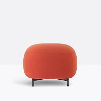Contemporary pouf BUDDY 210fabricaluminiumsquare