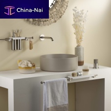 Metal washbasin spout E0BA0157H1CICMwall-mounted