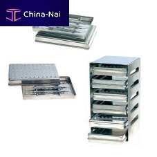 Dental instrument sterilization tray ES655.0 seriesstainless steelperforatednon-perforated