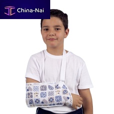 Pediatric arm sling 907with waist support strap