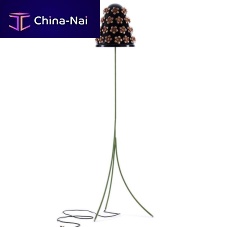 Floor-standing lamp TRIPODaluminumcoppersteel
