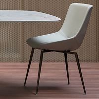 Contemporary chair ARTIKAindoorfabricleather
