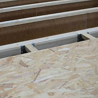 Structural floor with girder-slab KIT PLANCHERprefabfirspruce