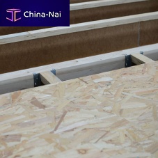 Structural floor with girder-slab KIT PLANCHERprefabfirspruce