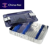 Stainless steel instrument tray