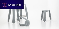 Original design bar stool PLOPPsteel