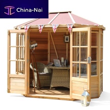 Wooden garden shed CHATSWORTH SUMMERHOUSEglasscontemporaryhome