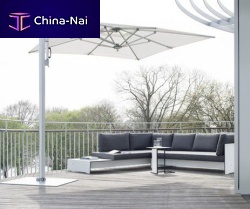 Square parasol LOUNGEside postaluminumwind-resistant