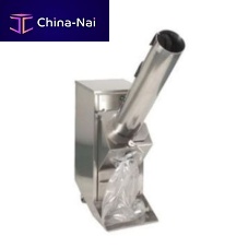 Glass waste compactor for ships