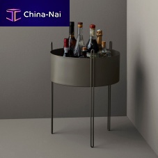 Metal plant pot PIDESTALLroundhome