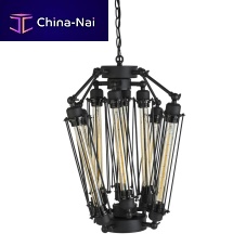 Traditional chandelier SHAMAsteelaluminumcommercial