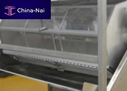 Mechanical descaling machine