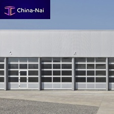 Sectional industrial door metalautomaticsecurity