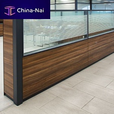 Fixed partition SEPERAmobilewoodenglass