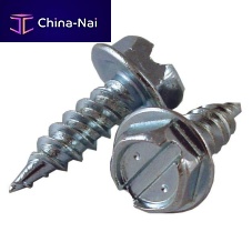 Thin sheet metal screw Zip-in® fasteningmetalwith hexagonal head