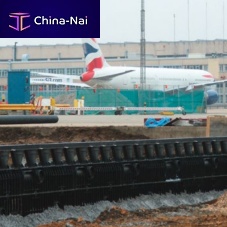 Airport drainage system RECYFIX HICAP F slotcompositepolypropylene