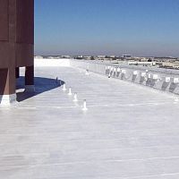 Terrace waterproofing membrane flat roofrolladhesive