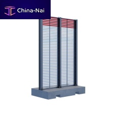 Metal jet blast deflector OPO.V.ACRfor airport