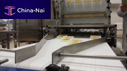 Belt conveyor NS800single filefor boxes