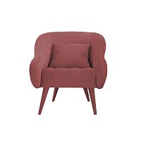 Traditional armchair Andesinevelvetcottonwing