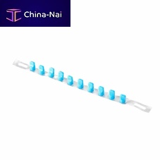 Straight infusion connector