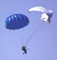 Rescue parachute SXsingle place