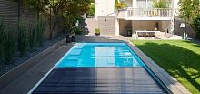 Slatted swimming pool cover automaticthermalwinter
